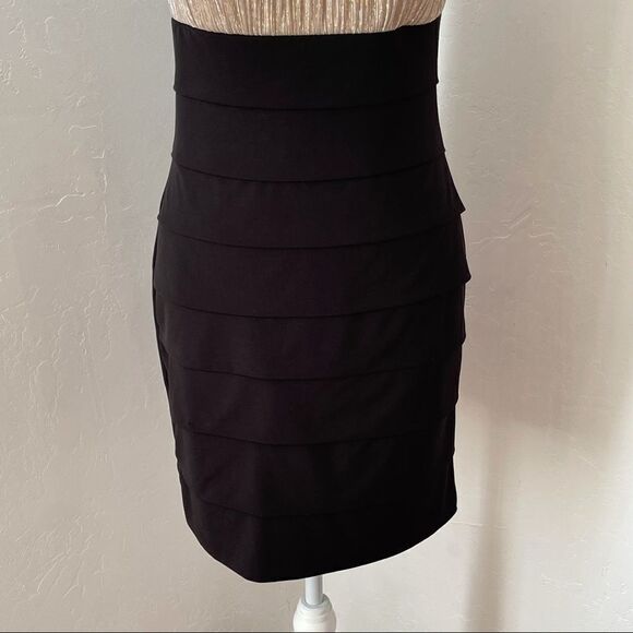 ENFOCUS Gold & Black Dress Sz 6P - Picture 8 of 11